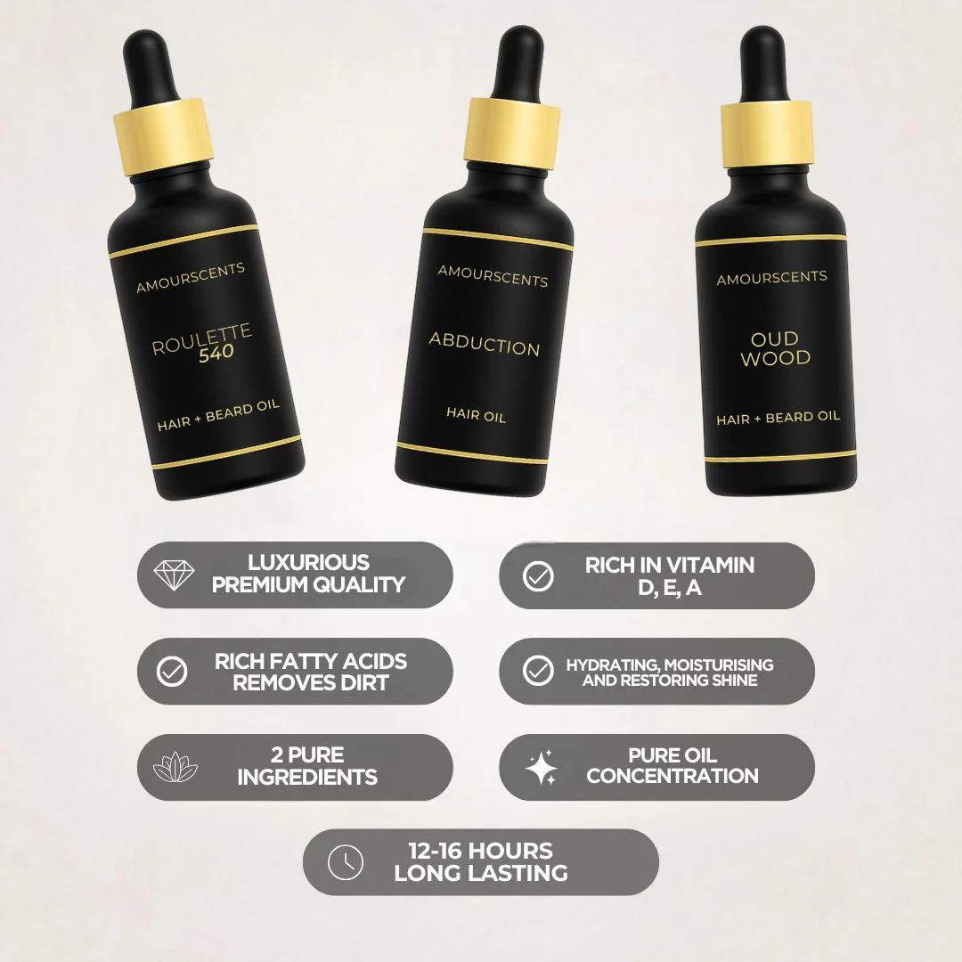 Black Opium Hair Oil (Inspired) - Midnight Guilt - Image 5